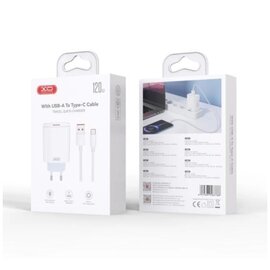 Зображення 5 Зарядний пристрій XO USB 120W + cable USB to USB-C white (XO-L128U)