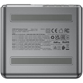 Зображення 6 Зарядний пристрій Acefast 4xUSB 218W (3xUSB-C + USB-A) Gan Z4 Fast Charger (6974316282587)