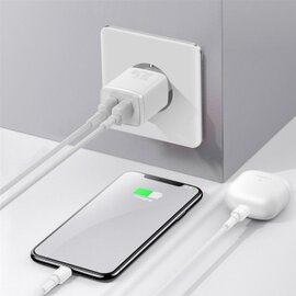 Зображення 6 Зарядний пристрій Baseus Compact Charger 2U White (CCXJ010202)