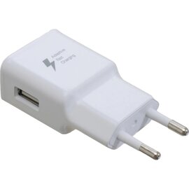 Зображення  Зарядний пристрій Patron USB 2A white (PN-1USB-220V-W)