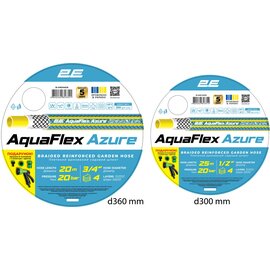 Изображение 2 Шланг садовый 2E AquaFlex Azure 20 м (2E-GHE34AE20)
