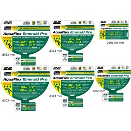 Изображение 2 Шланг садовый 2E AquaFlex Emerald Pro 20 м (2E-GHE12ED20)