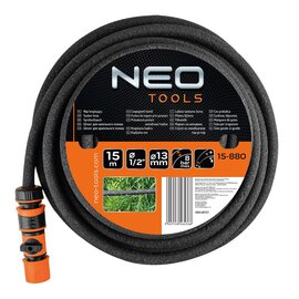 Зображення 2 Шланг садовий NEO Tools 1/2" 15м Black (15-880)