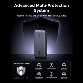 Зображення 3 Повербанк Ugreen PB552 25000mAh 165W DualCable (55995B)