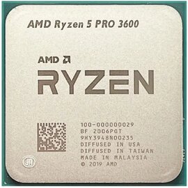 Зображення  Процесор AMD Ryzen 5 3600 PRO (100-100000029MPK)