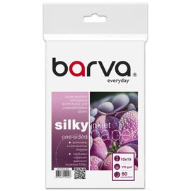 Зображення  Папір Barva 10x15, 270 g/m2, Everyday, Silky-glossy, 60c (IP-FE270-394)