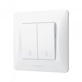 Зображення 3 Вимикач Videx Binera White (VF-BNSW2P-W) Вбудований монтажа