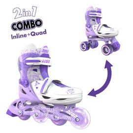 Зображення  Ролики для дітей Neon Combo Skates 34-37 Purple (NT10L4)