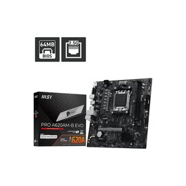 Зображення 4 Материнська плата MSI Pro A620AM-B Evo (sAM5, AMD A620)