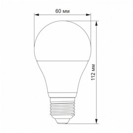 Зображення 3 LED лампочка Videx A60e 10W E27 4100K (VL-A60e-10274-N) на 95 Lm/W