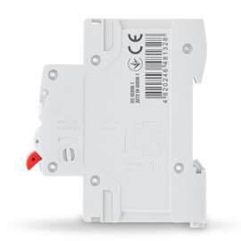 Зображення 3 Автоматичний вимикач Videx RS4 Resist 3P 32А С 4,5кА (VF-RS4-AV3C32) 3п-полюсний