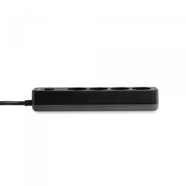 Изображение 5 Сетевой фильтр Videx Oncord с/з 4р 3м Switch Black (VF-PD43G-B) 4 розеток
