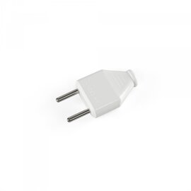 Зображення  Електровилка Без заземлення Titanum Standart б/з 6А White (TF-PL106-W)