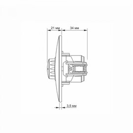 Зображення 6 Регулятор освітлення Videx Binera Silver (VF-BNDM600-SS)