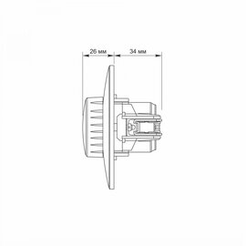 Зображення 6 Світлорегулятор Videx Binera Silver (VF-BNDML200-SS)