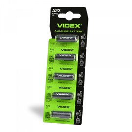 Изображение  Батарейка Videx А23/Е23А 5шт (22821)