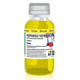 Зображення  Чорнило для принтера ColorWay Canon CL-38/CLI-521 Yellow CW521Y - CW-CW521Y02