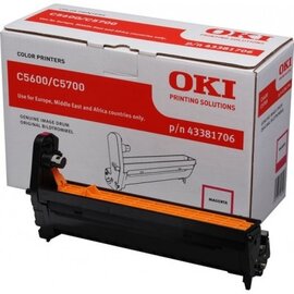 Зображення  Фотокондуктор OKI C5600/5700 Magenta - 43381706