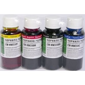 Изображение  Чернило для принтера ColorWay HP 121/134 BK/С/M/Y - CW-HW350SET01