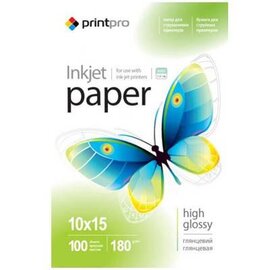 Изображение  Бумага PrintPro 180г/м, PG180-100 - PGE1801004R