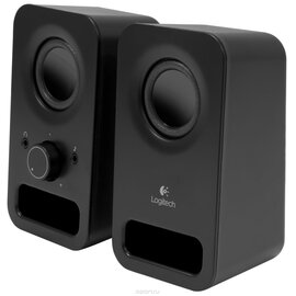 Зображення  Акустична система 2.0 Logitech Z-150 Black &mdash; 980-000814