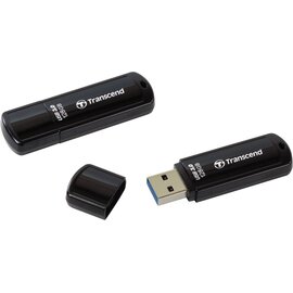 Зображення  USB флешка Transcend JetFlash 700 Black 128GB USB 3.0 - TS128GJF700