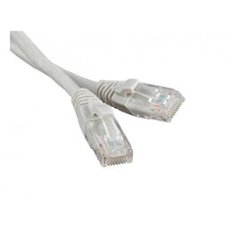 Зображення  Патч-корд кручена пара Atcom UTP Cat.5e (10 м) grey