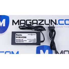 Зображення 2 Блок живлення GreenVision GV-SAS-C 12V4A (48W) імпульсний, Струм (А): 4 А