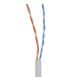 Изображение  Кабель витая пара Ritar UTP 5e 2x2x0.50 CCA внутр. (ал+медь) 500м Grey