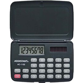 Изображение  Калькулятор Assistant AC-1152 карманный карманный