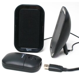 Зображення  Акустична система 2.0 Gembird SPK623 Black