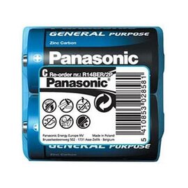 Зображення  Батарейка Panasonic General Purpose R14BER/2P, C/LR14