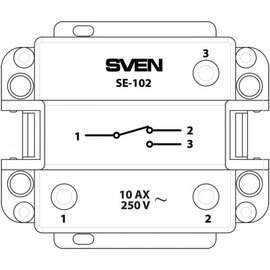 Зображення 4 Вимикач Sven Home SE-102 — 07100074 прихованого монтажа