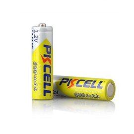 Зображення 2 Акумулятор Pkcell 1.2V AA 600mAh NiMH Rechargeable Battery, 4 шт.