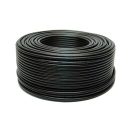 Зображення  Коаксіальний кабель EuroSat RG-58U (0.8Сu+2.9Phisic.PE+Al+64х0,12CCA) Black 100m