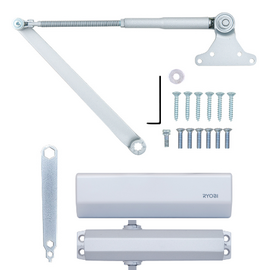 Изображение 2 Доводчик Ryobi DS-1554P PRL HO Silver параллельная тяга, Цвет корпуса: серебристый