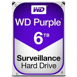 Фото жесткого диска Western Digital Purple 6TB 64МB 3.5 SATA III — WD60PURZ