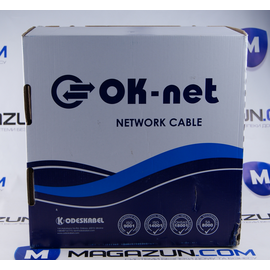 Зображення 3 Кабель вита пара Одескабель UTP cat.5e 4x2x0.51 Cu внутр. (мідь) 305м, Метрів в бухті: 305м.