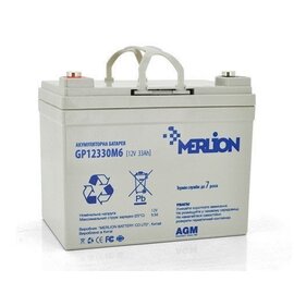 Изображение  Свинцово-кислотный аккумулятор Merlion GP12330M6
