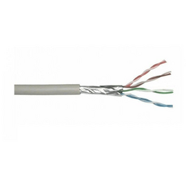 Зображення  Кабель вита пара Dialan FTP 5e 4x2x0.50 Cu внутр. (мідь) 100м (100МГц), Метрів в бухті: 100м.