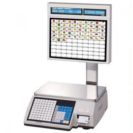 Изображение  Торговые весы CAS CL5000J-IS со стойкой