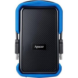 Изображение  Винчестер Apacer AC631 1TB 5400rpm USB 3.1 External Black/Blue — AP1TBAC631U-1