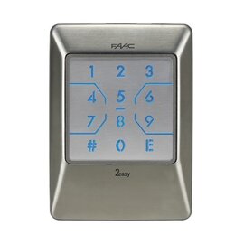 Зображення  Кодова клавіатура Faac XKP W 868 INOX нержавіюча сталь