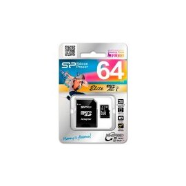 Изображение 2 Карта памяти Silicon Power Elite microSDXC Class10 64GB + SD adapter - SP064GBSTXBU1V10SP