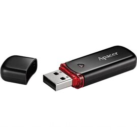 Зображення 2 Накопичувач USB Apacer AH333 USB 2.0 64Gb Black - AP64GAH333B-1