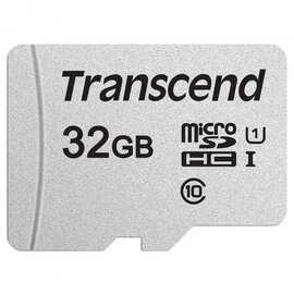 Зображення  Карта пам`яті Transcend 300S UHS-I microSDHC 32GB Class 10 - TS32GUSD300S, Обсяг пам`яті: 48 Гб