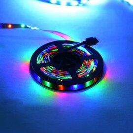 Зображення  LED стрічка Horoz Electric Amazon 12V IP20 RGB на 864 Лм