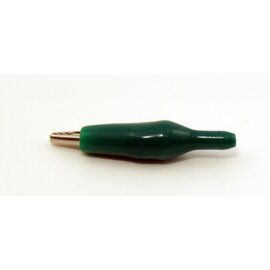 Изображение  Зажим тестерный Tcom L44mm Green