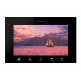 Изображение  Домофон Slinex SQ-07MТHD Black на 7 дюймов, Цвет корпуса: черный