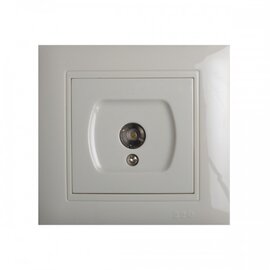 Зображення  Розетка 220тм RF In cream без заземлення